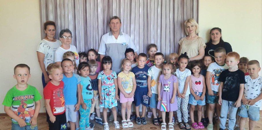 Интересный человек у нас в саду Интересный человек у нас в саду.
